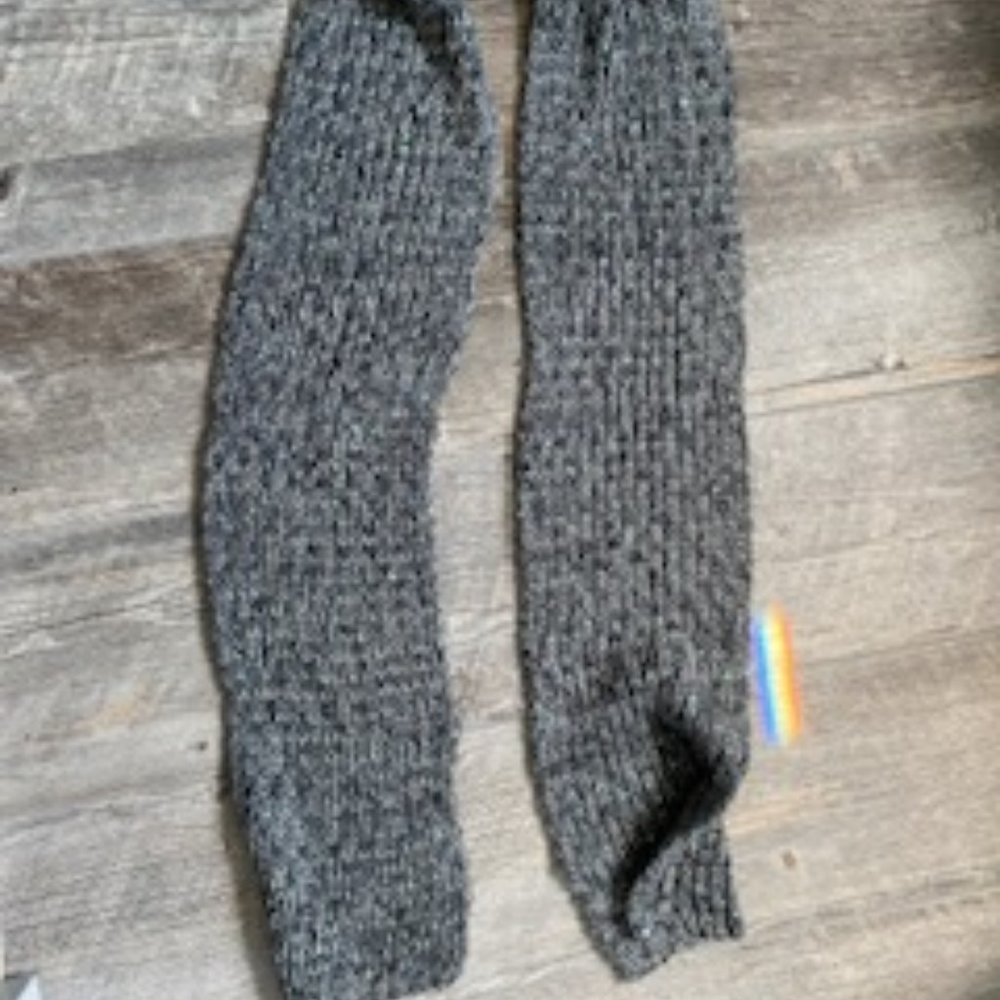 Winter Grays & Sequins Scarf